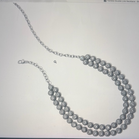 Twinkle Double Link Necklace.  NWOT - Picture 7 of 7